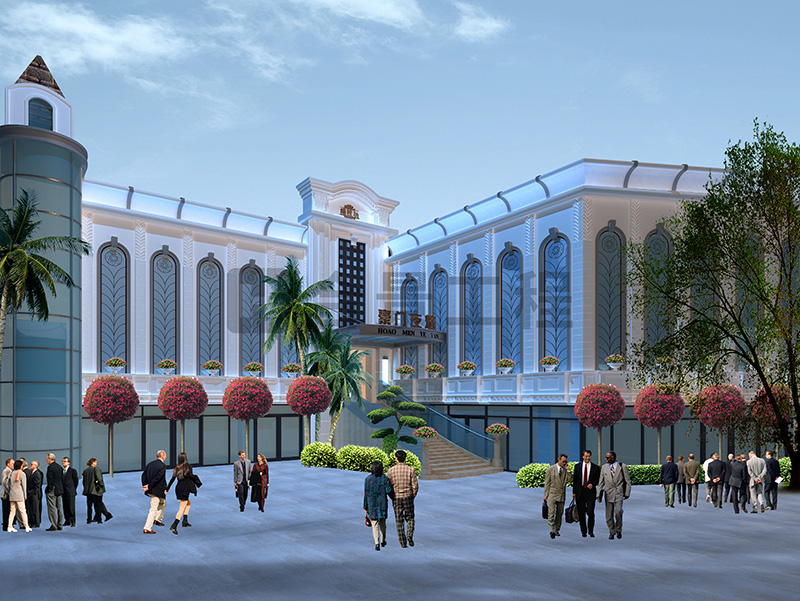 豪門(mén)夜焰KTV裝修效果圖