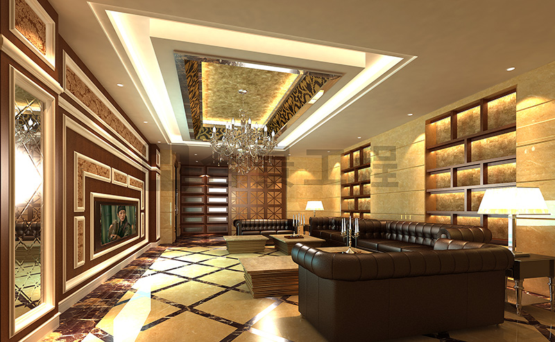 豪門(mén)夜焰KTV裝修效果圖