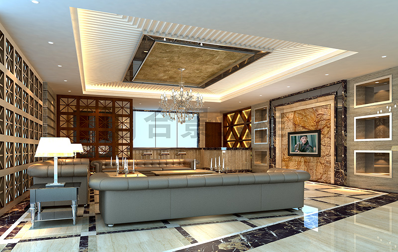 豪門(mén)夜焰KTV裝修效果圖