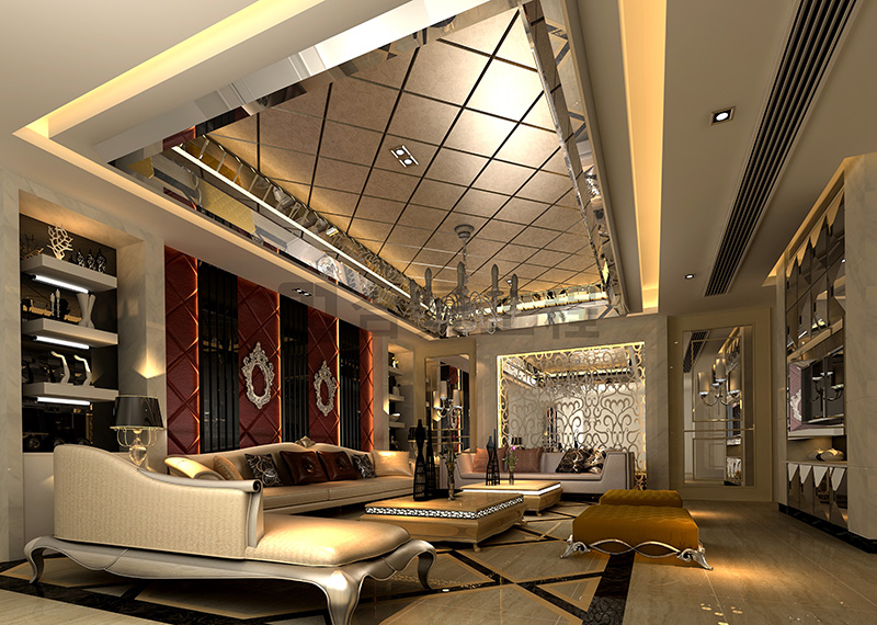 豪門(mén)夜焰KTV裝修效果圖