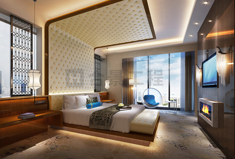 江蘇海安國際酒店標間設(shè)計