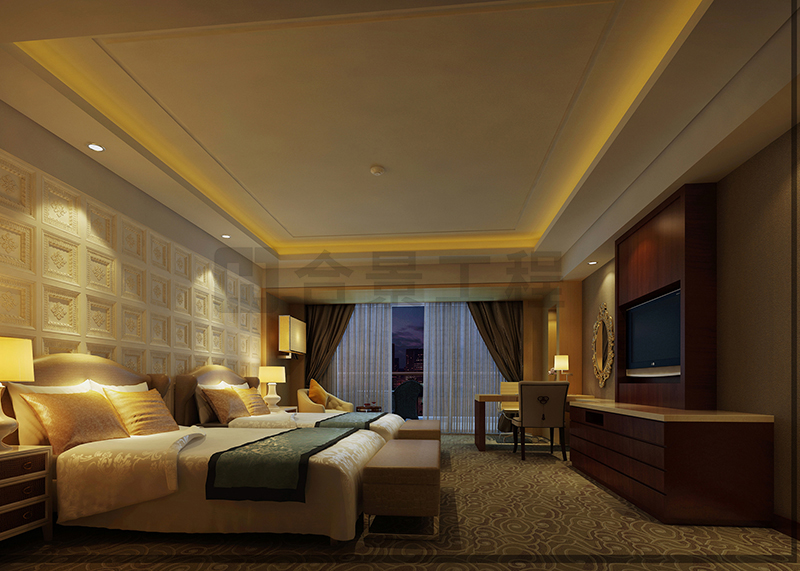 仁壽山莊假日酒店會(huì)所裝修效果圖