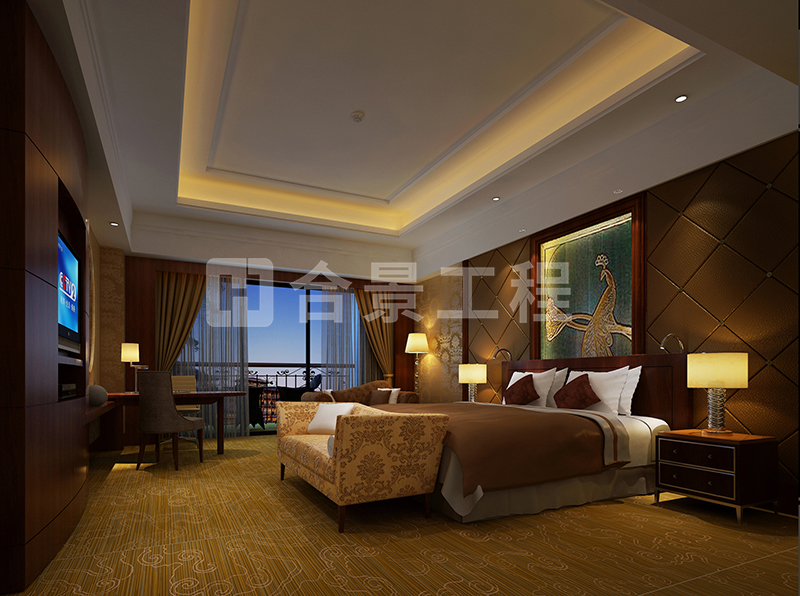 仁壽山莊假日酒店會(huì)所裝修效果圖