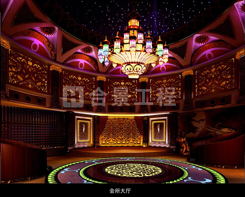 仁壽山莊假日酒店會(huì)所裝修效果圖