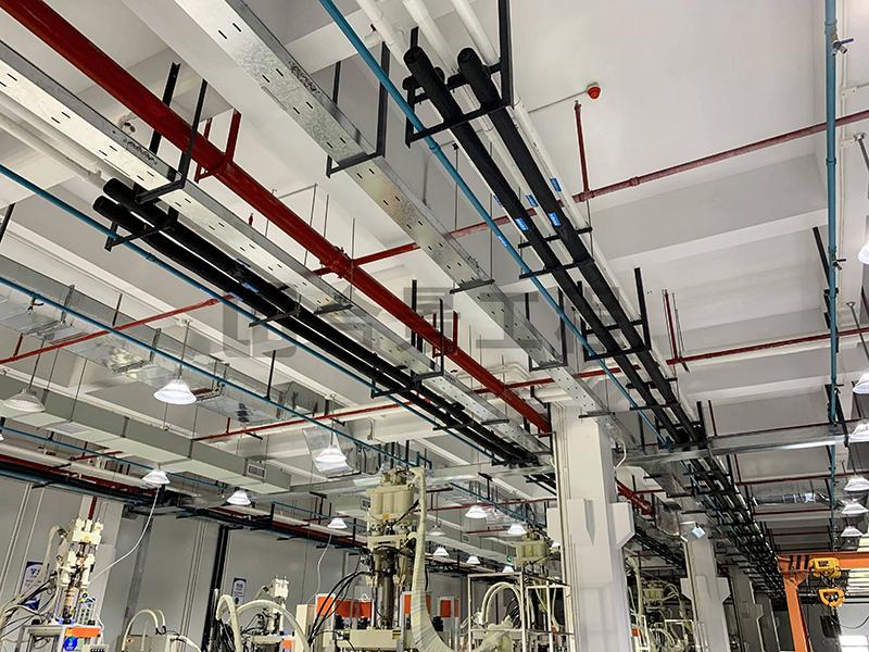 東莞盈灃科技有限公司工程緊鑼密鼓施工中，為迎接竣工全力奮戰(zhàn)！